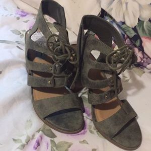 Beautiful lace up heels